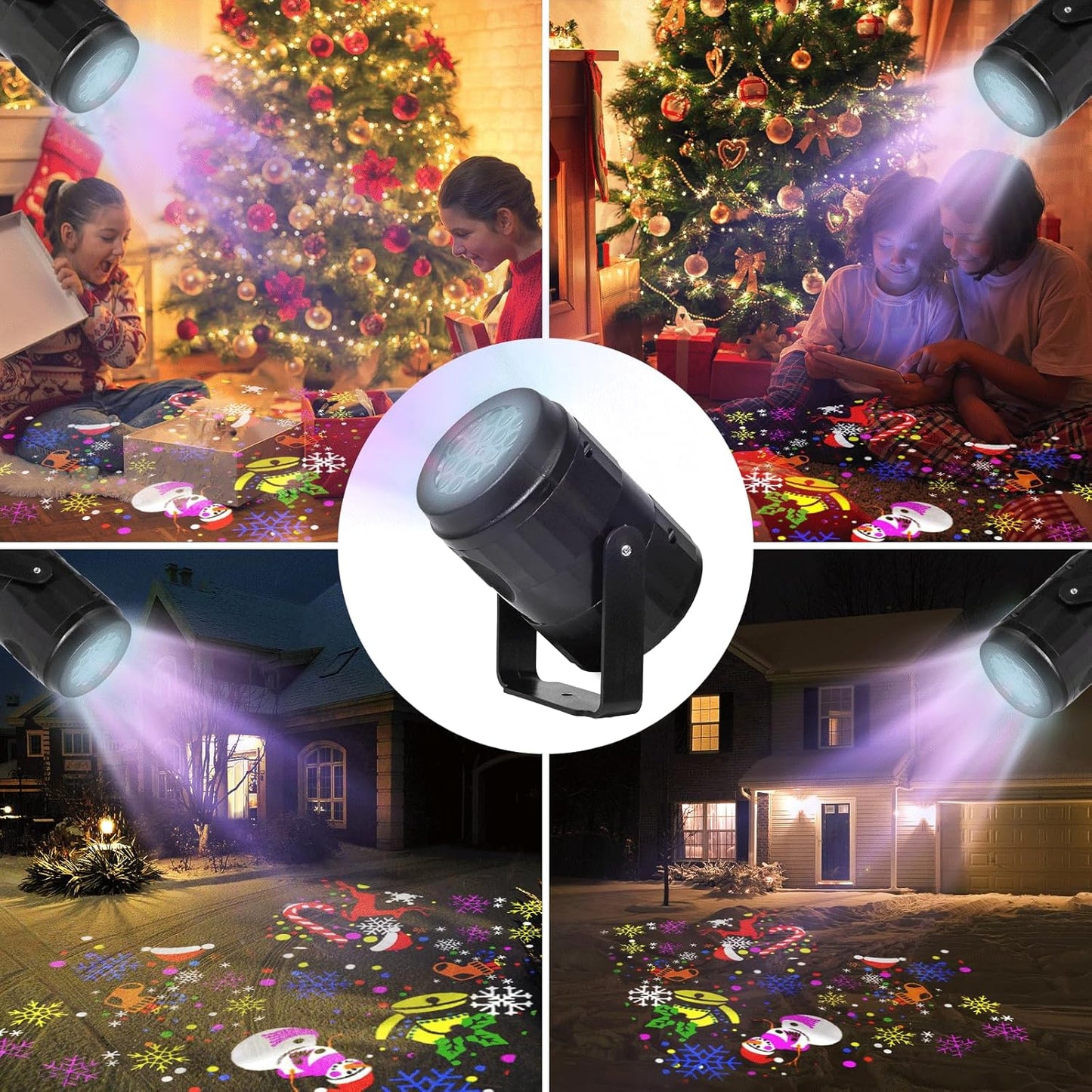 Proyector de Luces Navideñas 🎄