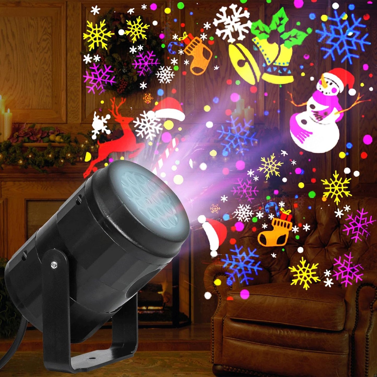 Proyector de Luces  Navideñas 🎄