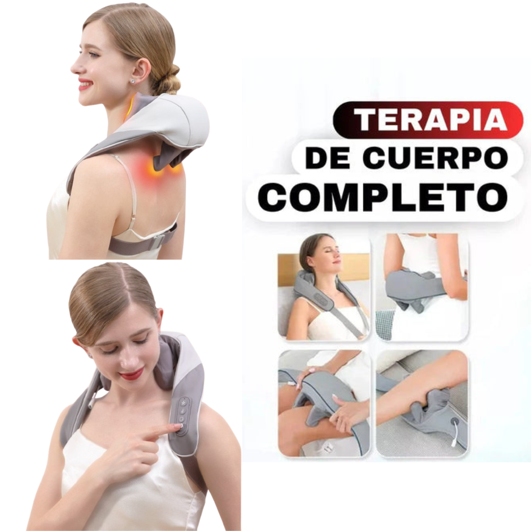 Masajeador Eléctrico de Cuello y Espalda | ENVIO GRATIS