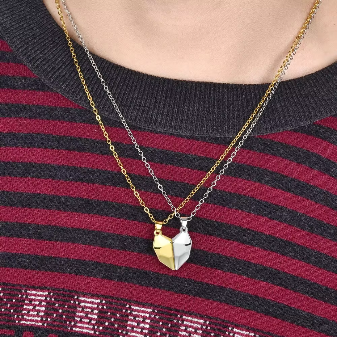 COLLARES MAGNETICOS DE CORAZON ❤ | ENVIO GRATIS