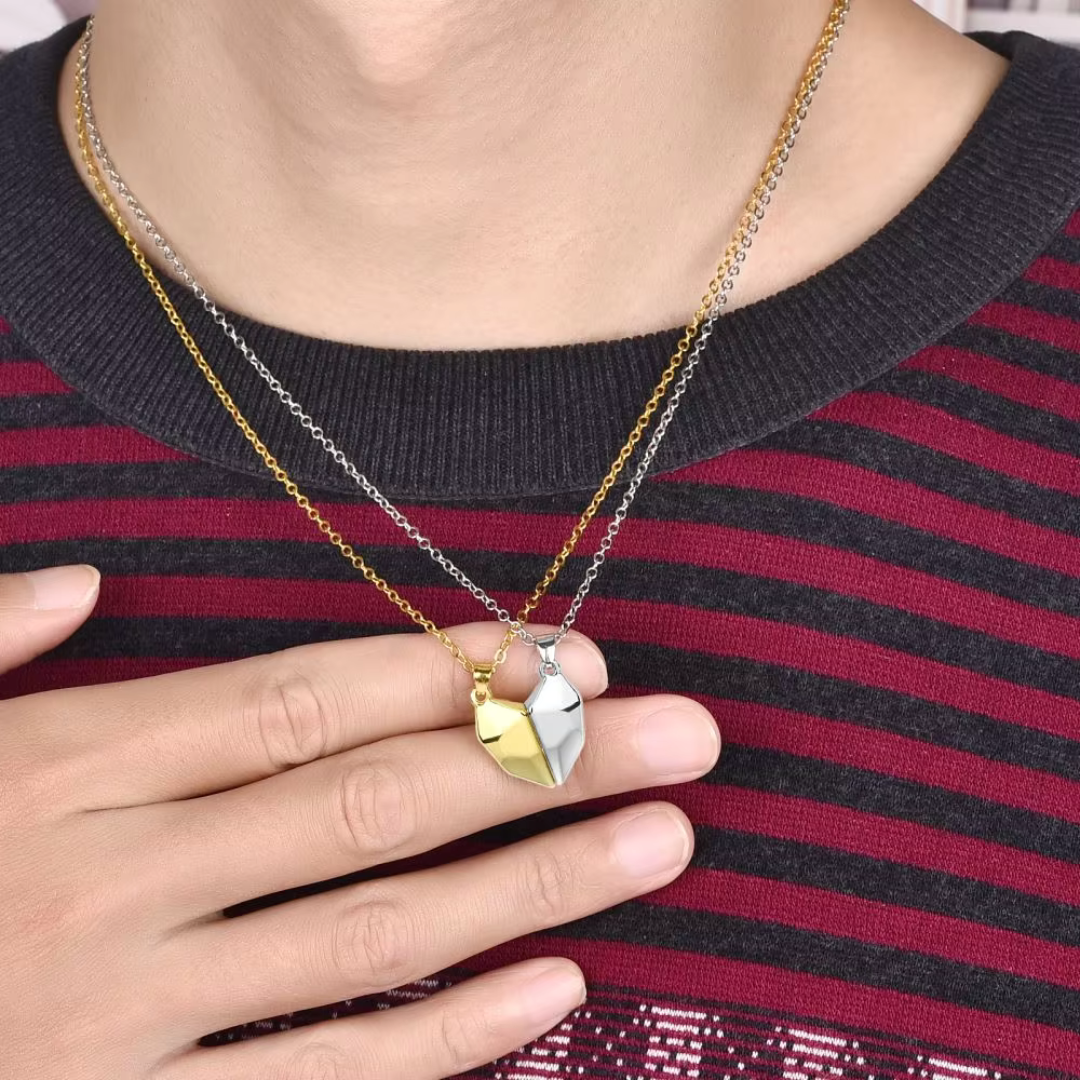 COLLARES MAGNETICOS DE CORAZON ❤ | ENVIO GRATIS