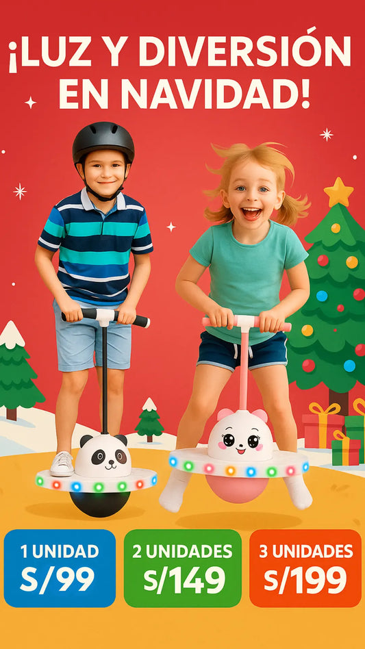 PELOTA SALTARIN CON LUCES LED