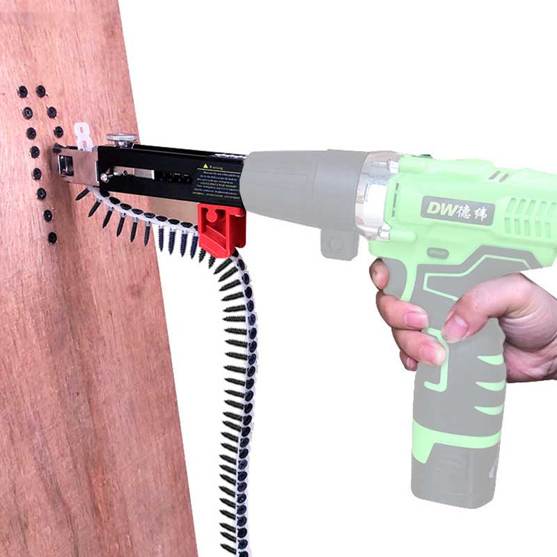 Adaptador automático de tornillos para taladro