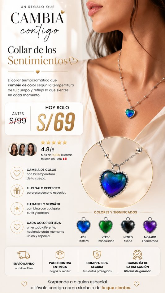 Collar de los sentimientos